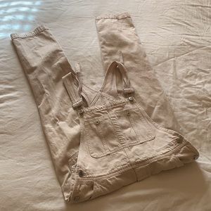 Khaki Overalls size 27 Free People